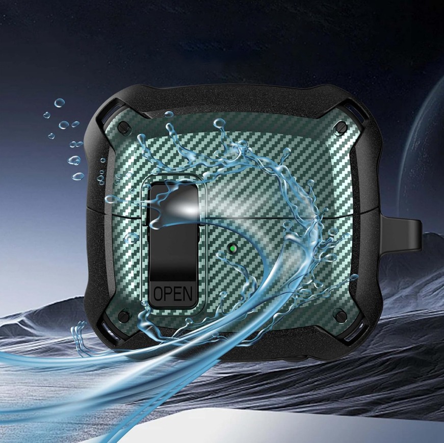 Чехол для наушников BeCover Protective TPU для Samsung Galaxy Buds 3 Dark Green (711999) Чехол для наушников BeCover Protective TPU для Samsung Galaxy Buds 3 Dark Green (711999)