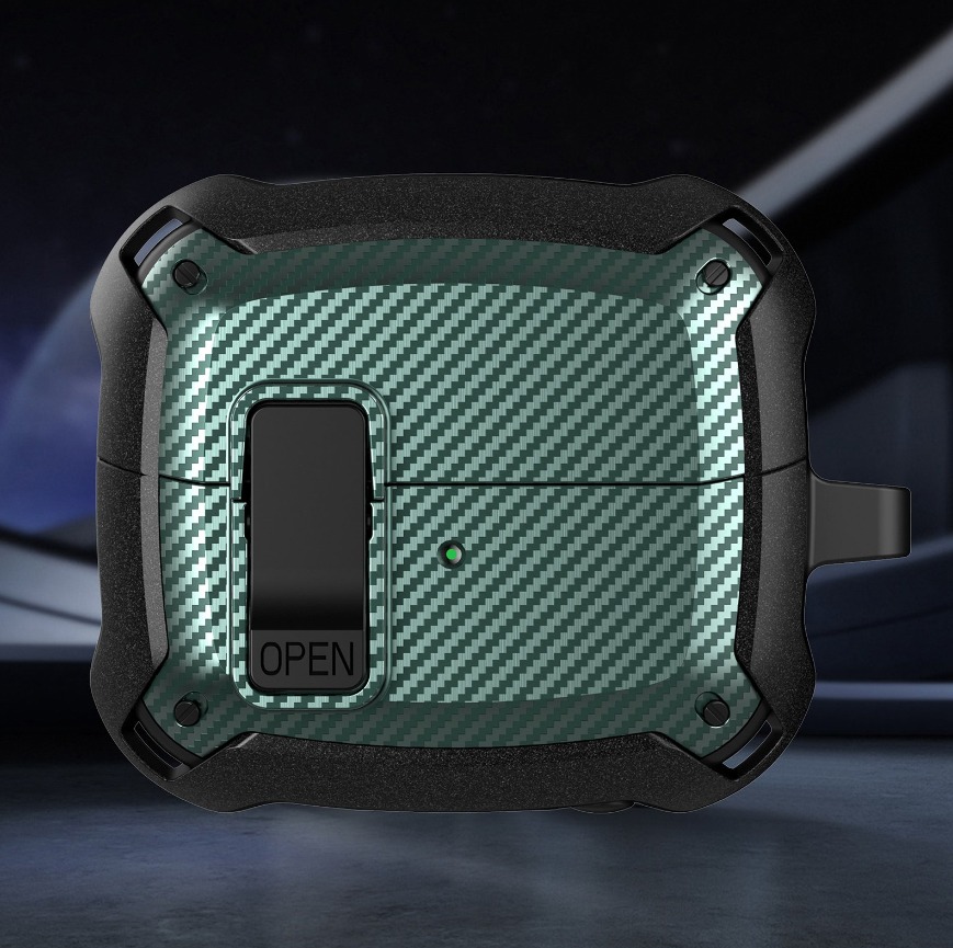 Чехол для наушников BeCover Protective TPU для Samsung Galaxy Buds 3 Dark Green (711999) Чехол для наушников BeCover Protective TPU для Samsung Galaxy Buds 3 Dark Green (711999)