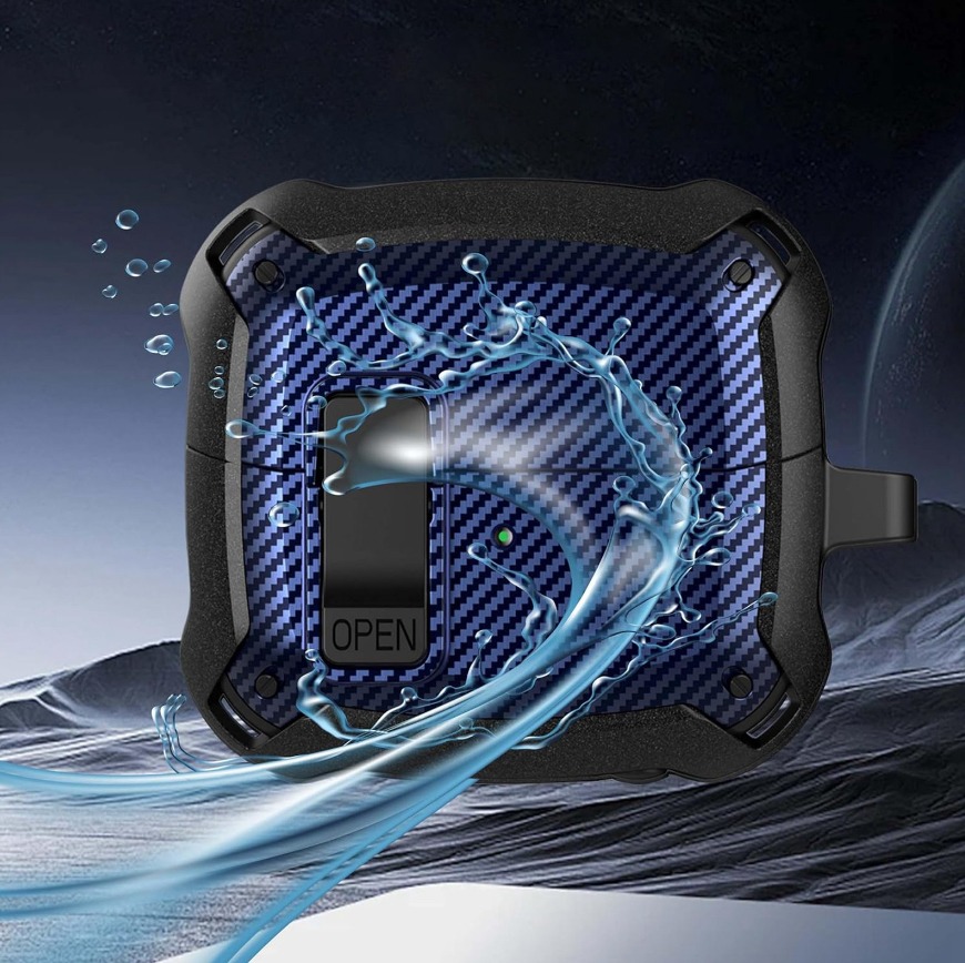 Чехол для наушников BeCover Protective TPU для Samsung Galaxy Buds 3 Pro Deep Blue (712009) Чехол для наушников BeCover Protective TPU для Samsung Galaxy Buds 3 Pro Deep Blue (712009)