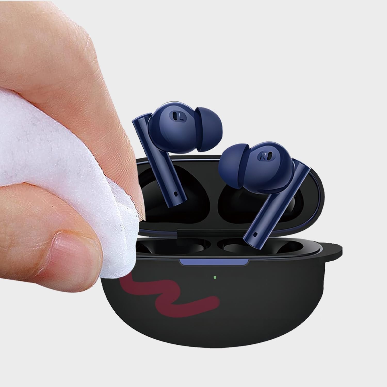 Чехол для наушников BeCover Silicon для Realme Buds Air 6 Pro Black (712018) Чехол для наушников BeCover Silicon для Realme Buds Air 6 Pro Black (712018)