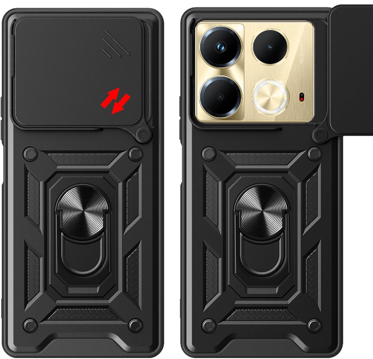 Чeхол-накладка BeCover Military для Infinix Note 40 (X6853) Black (712159) Чeхол-накладка BeCover Military для Infinix Note 40 (X6853) Black (712159)