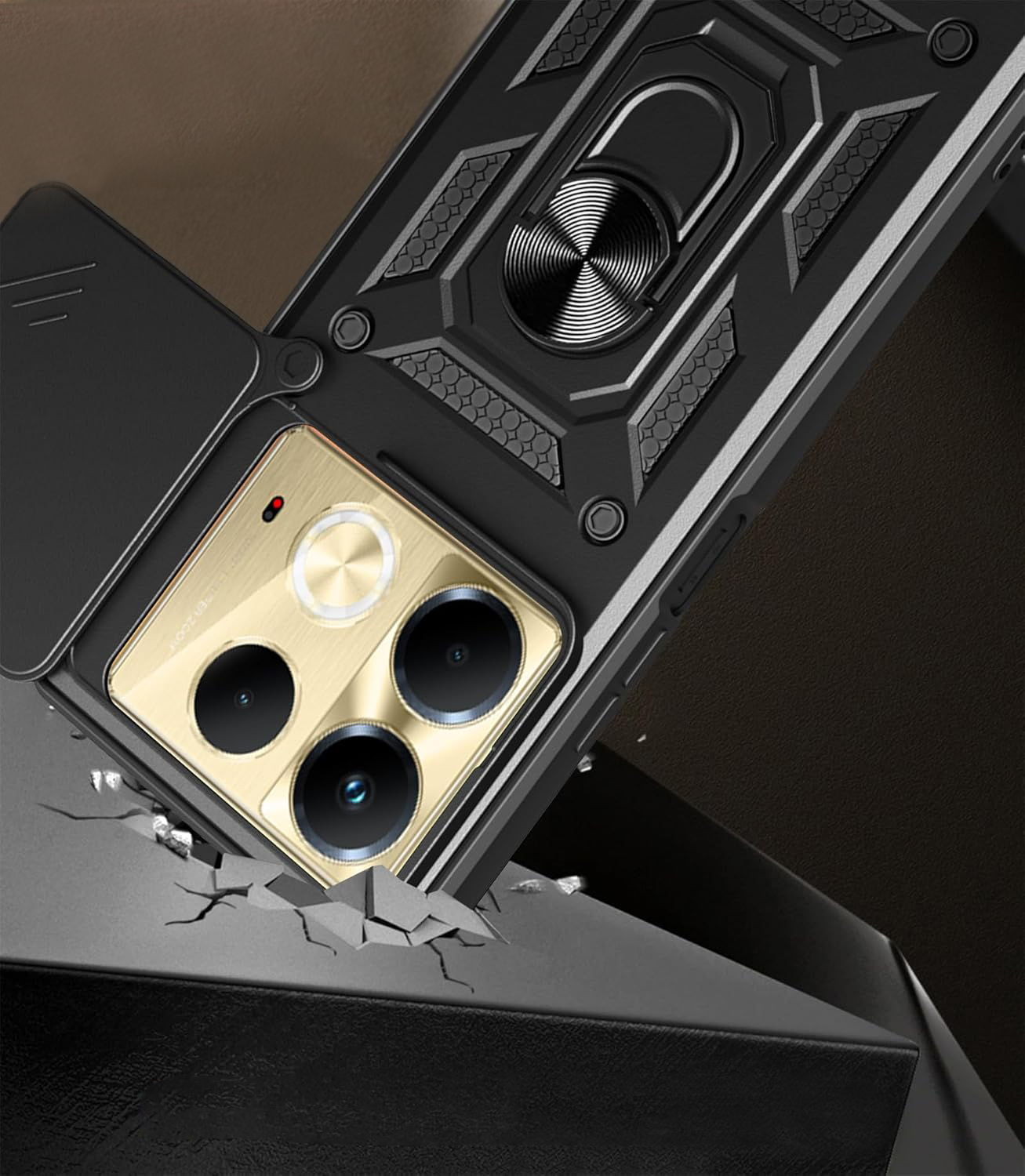 Чeхол-накладка BeCover Military для Infinix Note 40 (X6853) Black (712159) Чeхол-накладка BeCover Military для Infinix Note 40 (X6853) Black (712159)