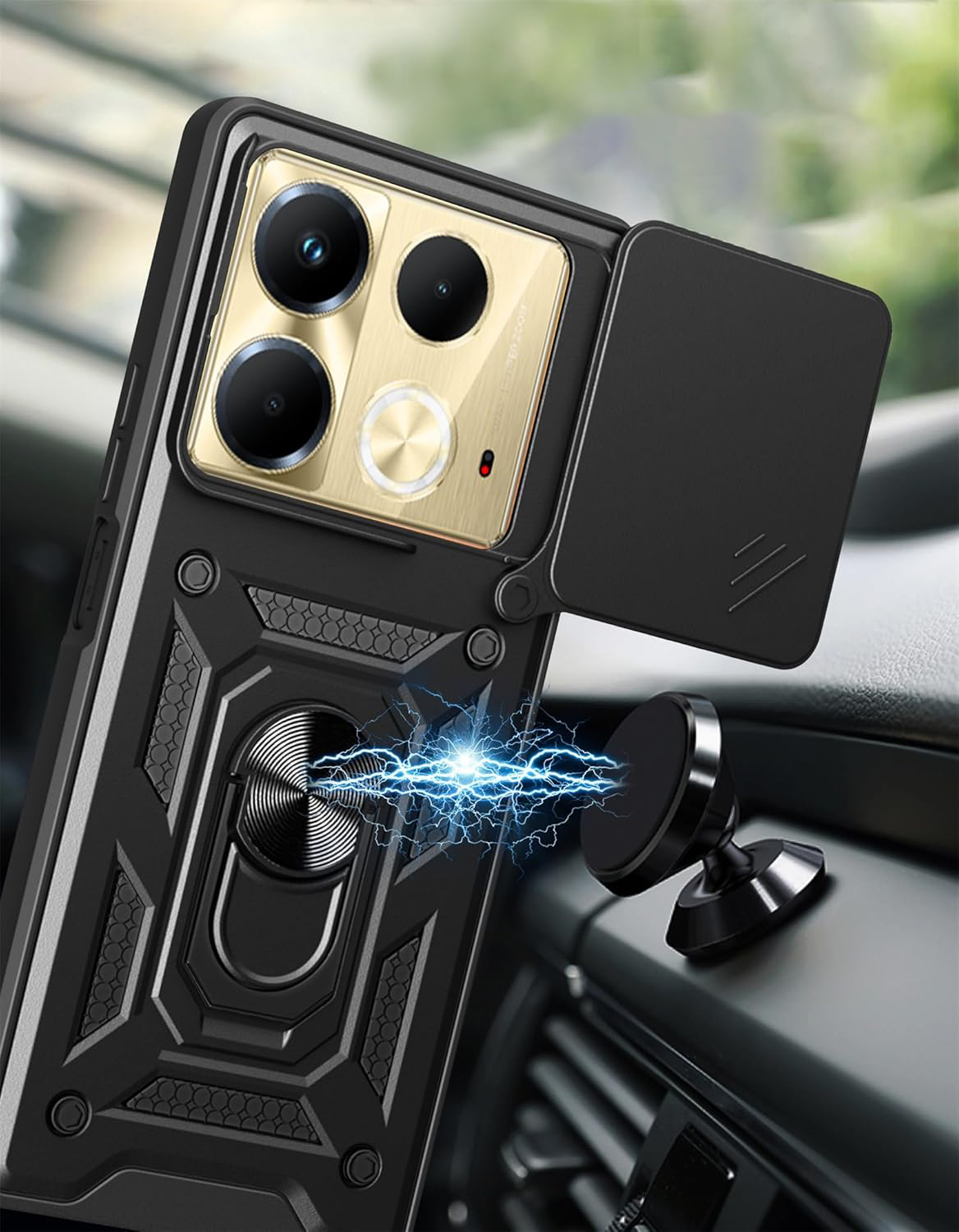 Чeхол-накладка BeCover Military для Infinix Note 40 (X6853) Black (712159) Чeхол-накладка BeCover Military для Infinix Note 40 (X6853) Black (712159)