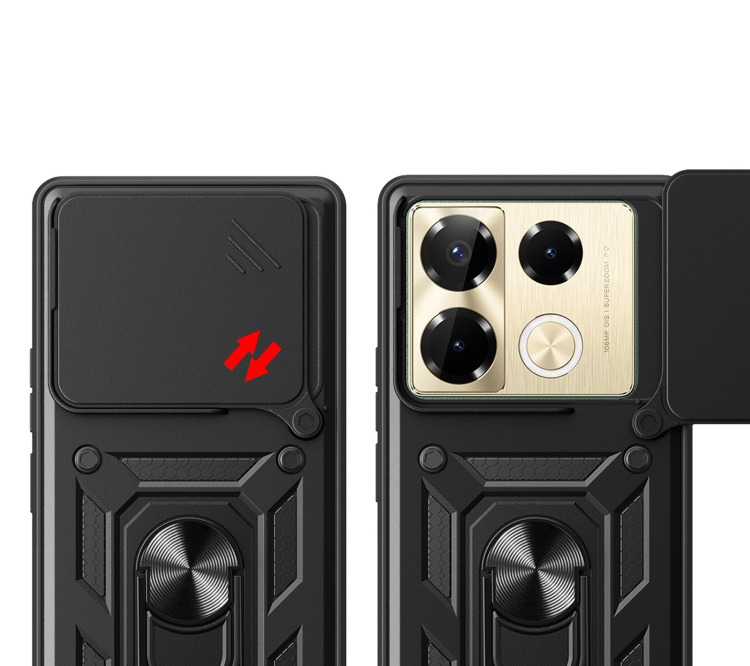 Чeхол-накладка BeCover Military для Infinix Note 40 Pro (X6851) Black (712160) Чeхол-накладка BeCover Military для Infinix Note 40 Pro (X6851) Black (712160)