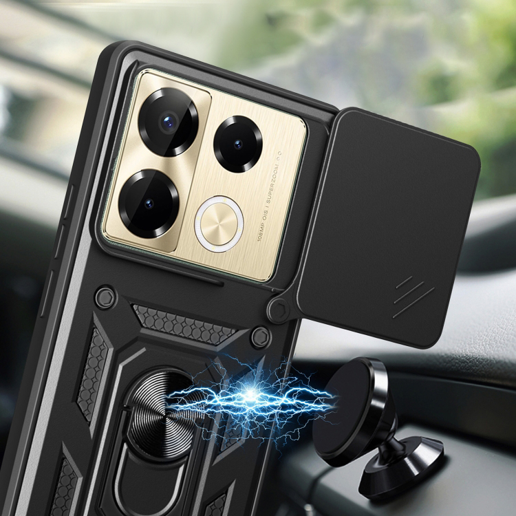 Чeхол-накладка BeCover Military для Infinix Note 40 Pro (X6851) Black (712160) Чeхол-накладка BeCover Military для Infinix Note 40 Pro (X6851) Black (712160)