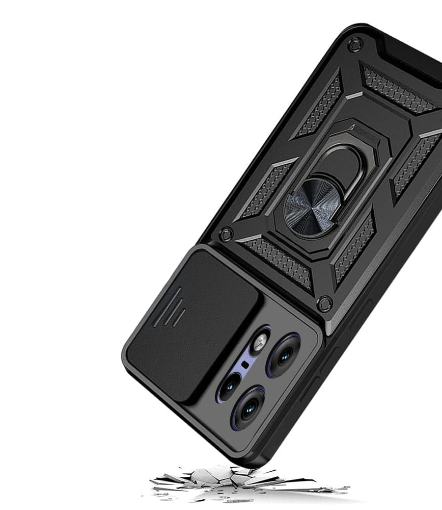 Чeхол-накладка BeCover Military для Motorola Edge 50 Pro Black (712161) Чeхол-накладка BeCover Military для Motorola Edge 50 Pro Black (712161)