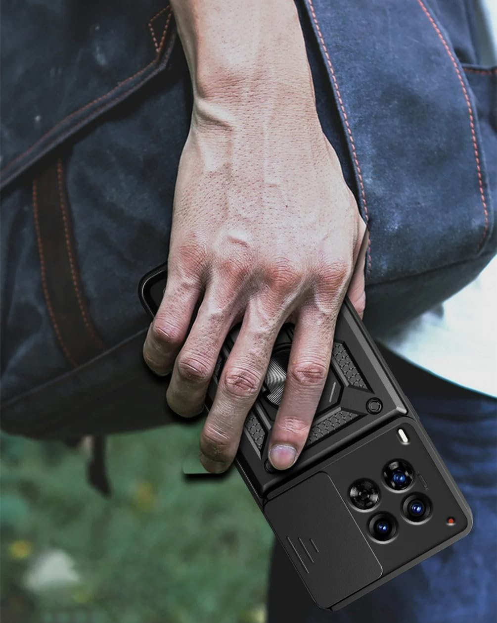 Чeхол-накладка BeCover Military для Tecno Camon 30 (CL6) Black (712170) Чeхол-накладка BeCover Military для Tecno Camon 30 (CL6) Black (712170)