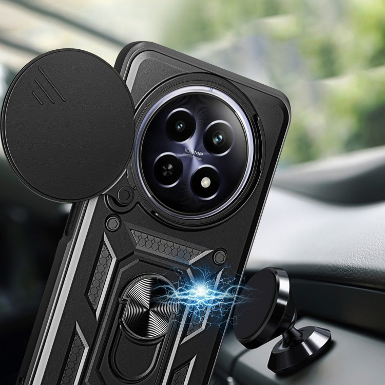 Чeхол-накладка BeCover Military для Realme 12 5G Black (712175) Чeхол-накладка BeCover Military для Realme 12 5G Black (712175)