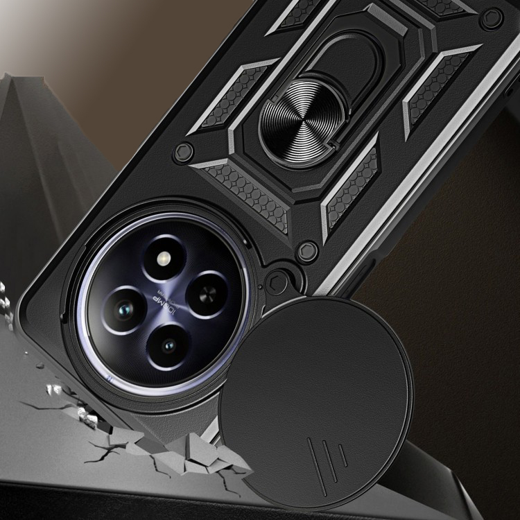 Чeхол-накладка BeCover Military для Realme 12 5G Black (712175) Чeхол-накладка BeCover Military для Realme 12 5G Black (712175)