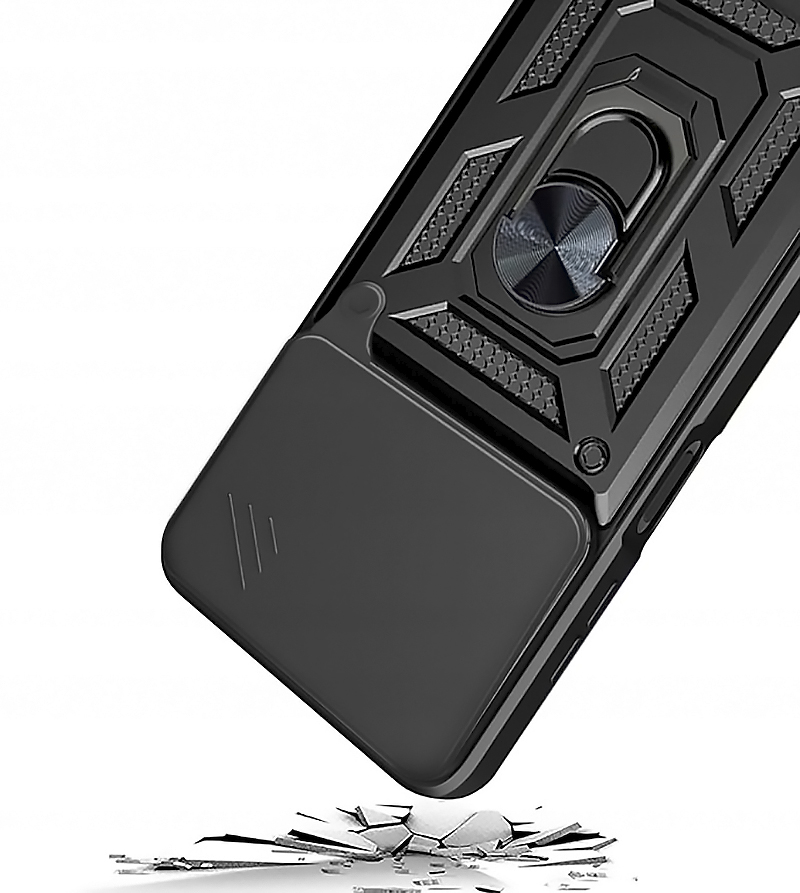 Чeхол-накладка BeCover Military для Realme C61 Black (712177) Чeхол-накладка BeCover Military для Realme C61 Black (712177)