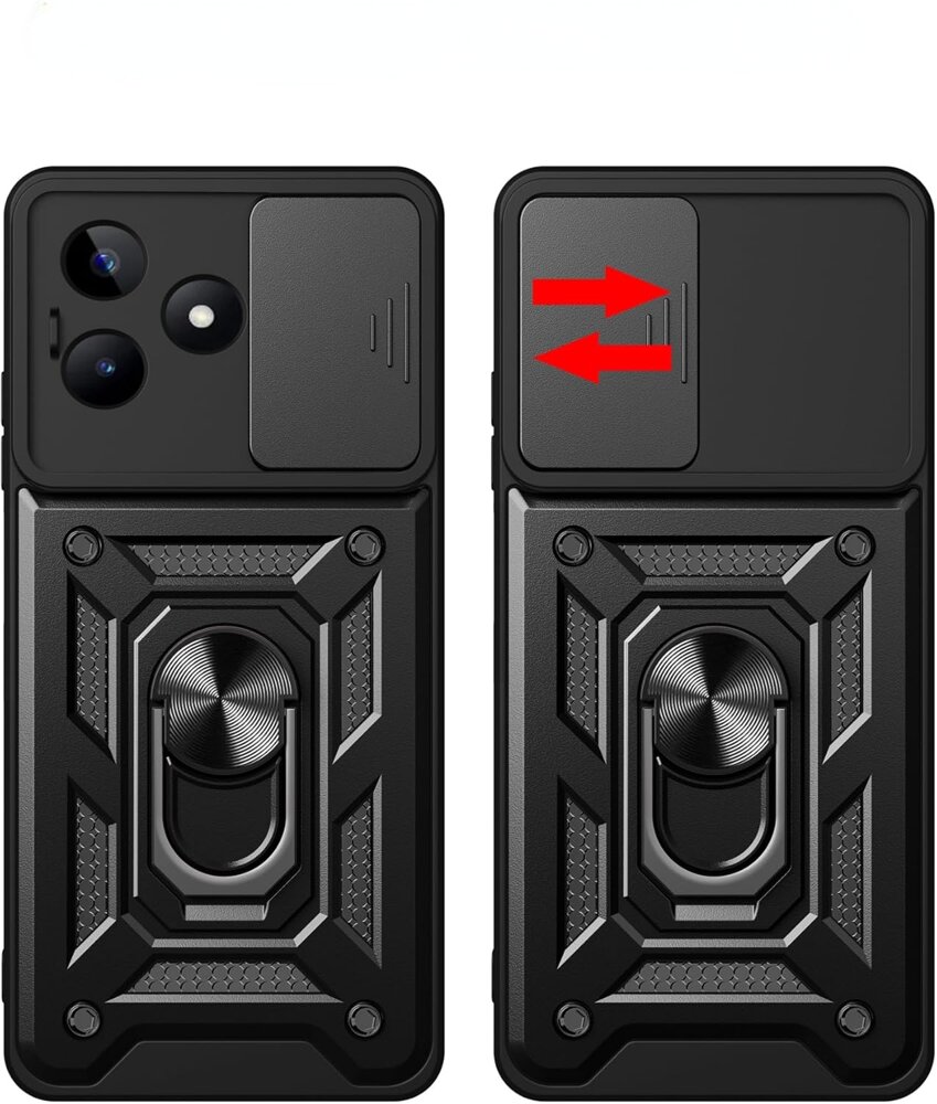 Чeхол-накладка BeCover Military для Realme C63 Black (712178) Чeхол-накладка BeCover Military для Realme C63 Black (712178)