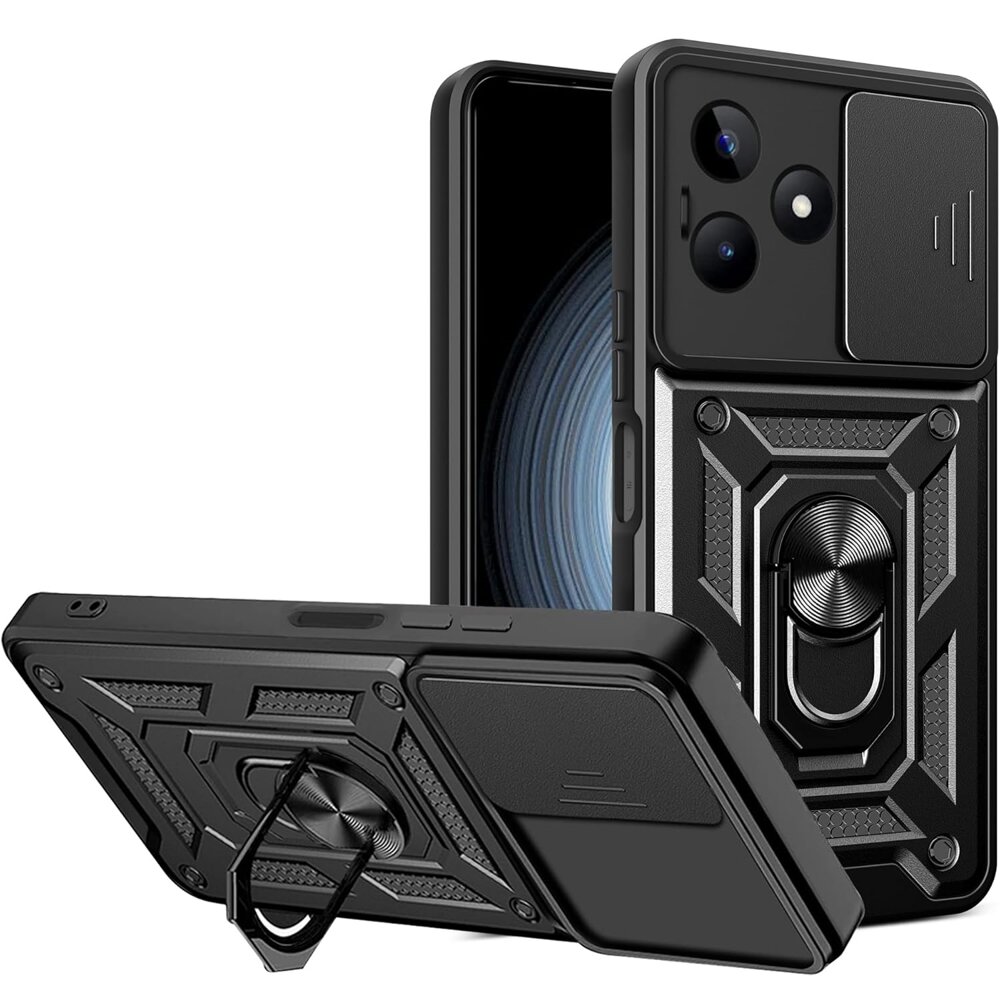 Чeхол-накладка BeCover Military для Realme C63 Black (712178) Чeхол-накладка BeCover Military для Realme C63 Black (712178)