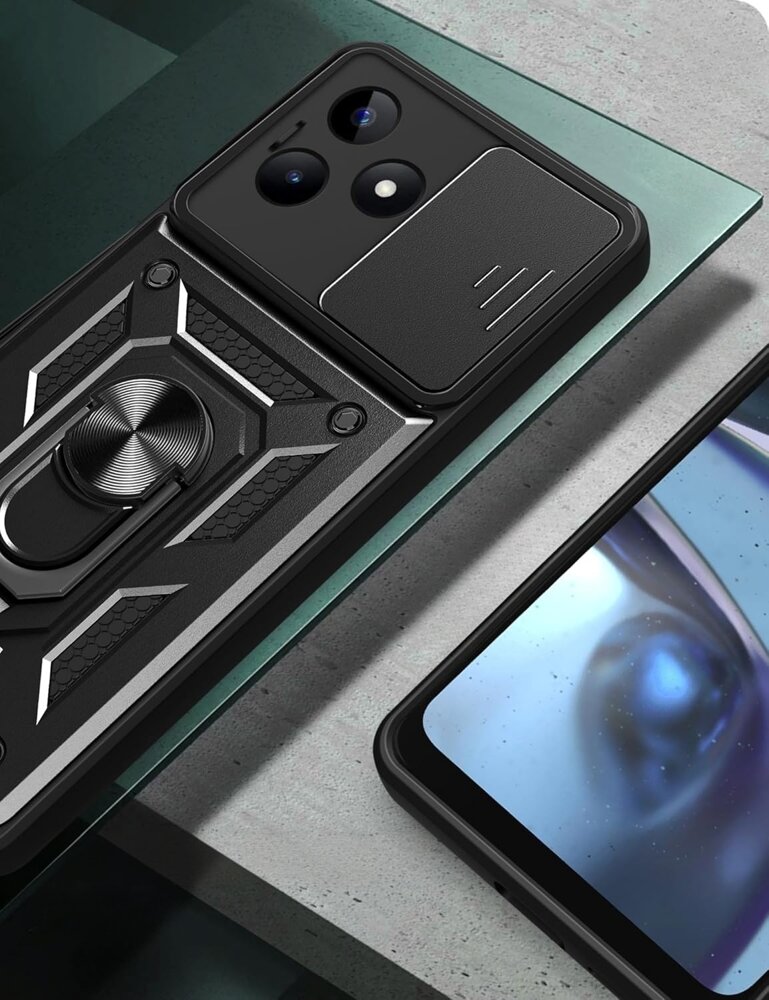 Чeхол-накладка BeCover Military для Realme C63 Black (712178) Чeхол-накладка BeCover Military для Realme C63 Black (712178)