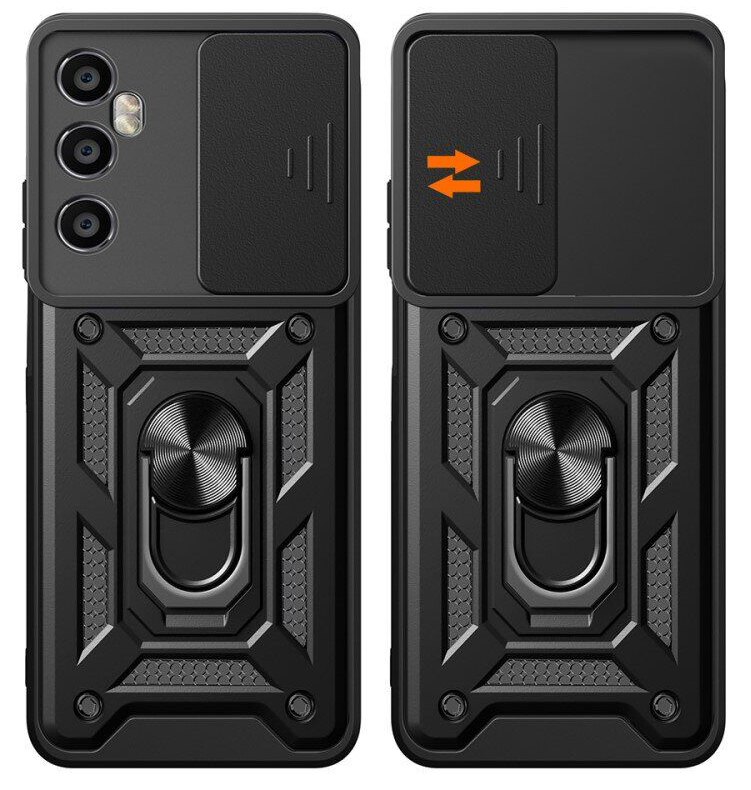 Чeхол-накладка BeCover Military для Realme C65 Black (712180) Чeхол-накладка BeCover Military для Realme C65 Black (712180)