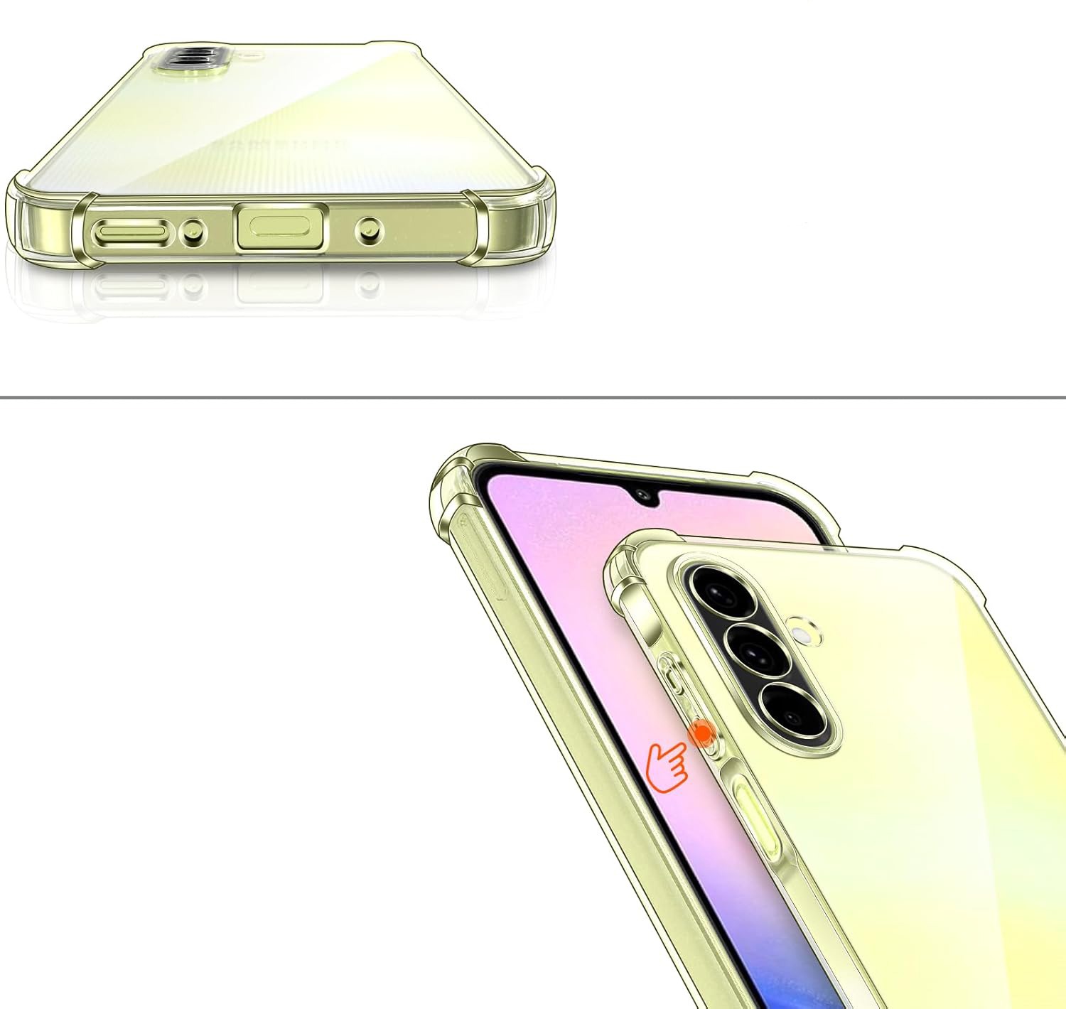 Чeхол-накладка BeCover Anti-Shock для Samsung Galaxy A26 SM-A266 Clear (712892) Чeхол-накладка BeCover Anti-Shock для Samsung Galaxy A26 SM-A266 Clear (712892)