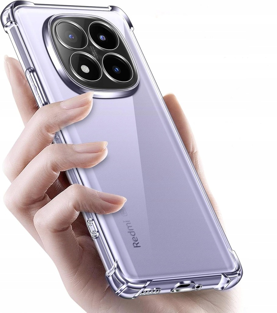 Чeхол-накладка BeCover Anti-Shock для Xiaomi Redmi Note 14 Pro 4G Clear (713036) Чeхол-накладка BeCover Anti-Shock для Xiaomi Redmi Note 14 Pro 4G Clear (713036)