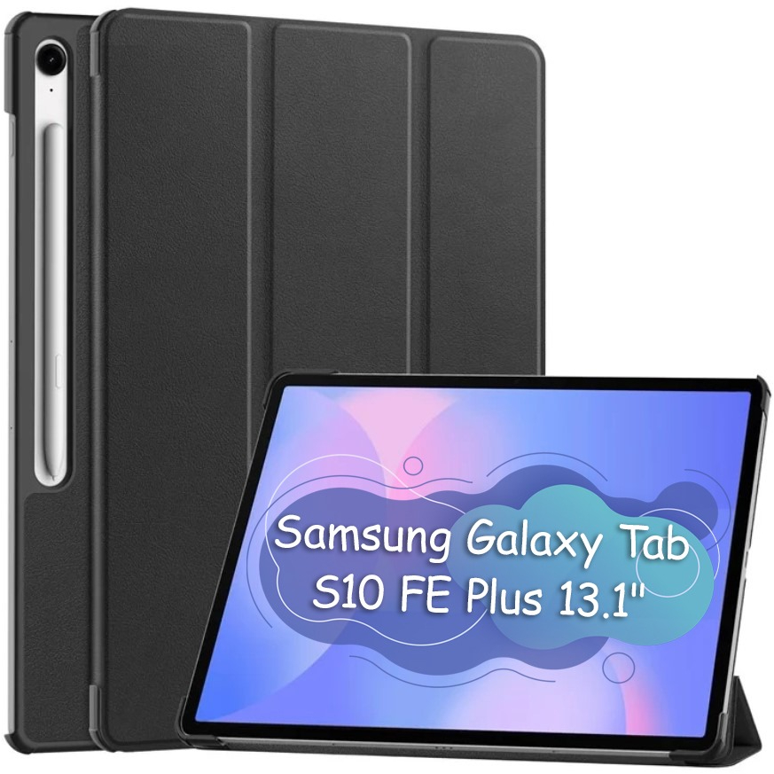 Чехол-книжка BeCover Smart Case для Samsung Galaxy Tab S10 FE+ SM-X620/SM-X626 Black (713381) Чехол-книжка BeCover Smart Case для Samsung Galaxy Tab S10 FE+ SM-X620/SM-X626 Black (713381)