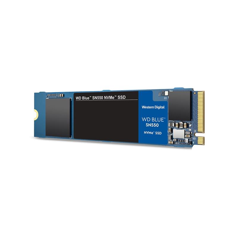 Накопичувач SSD  1ТB WD Blue SN550 M.2 2280 PCIe 3.0 x4 3D TLC (WDS100T2B0C)