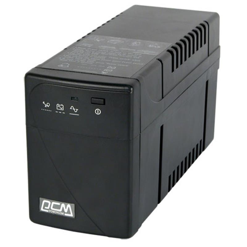 Джерело безперебійного живлення Powercom 600VA/360W Lin.int, AVR, 2 x IEC, USB (BNT-600AP)