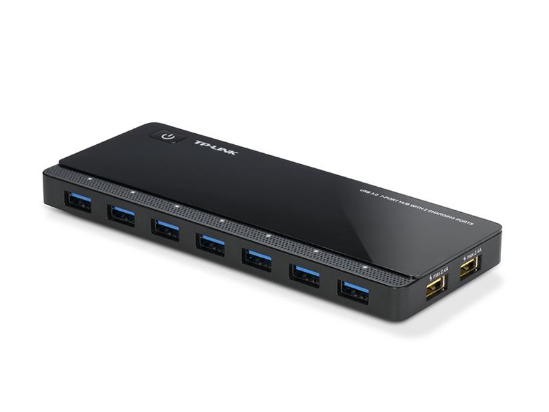 Концентратор USB3.0 TP-Link UH720 Black 7хUSB3.0