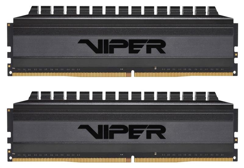 Модуль  пам`яті DDR4 2x32GB/3200 Patriot Viper 4 Blackout (PVB464G320C6K)