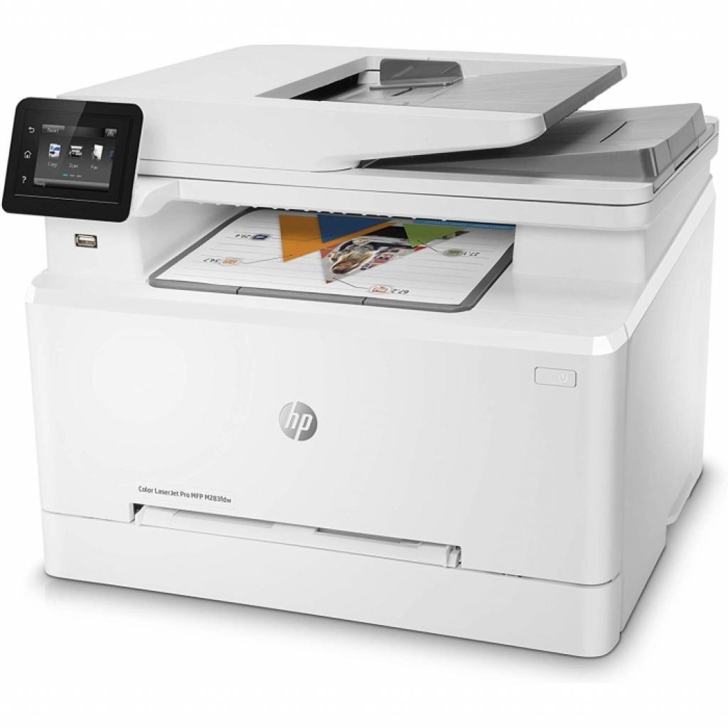 Багатофункціональний пристрій А4 кол. HP Color LaserJet Pro M283fdw з Wi-Fi (7KW75A)