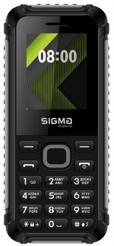 Мобiльний телефон Sigma mobile X-style 18 Track Dual Sim Black/Grey