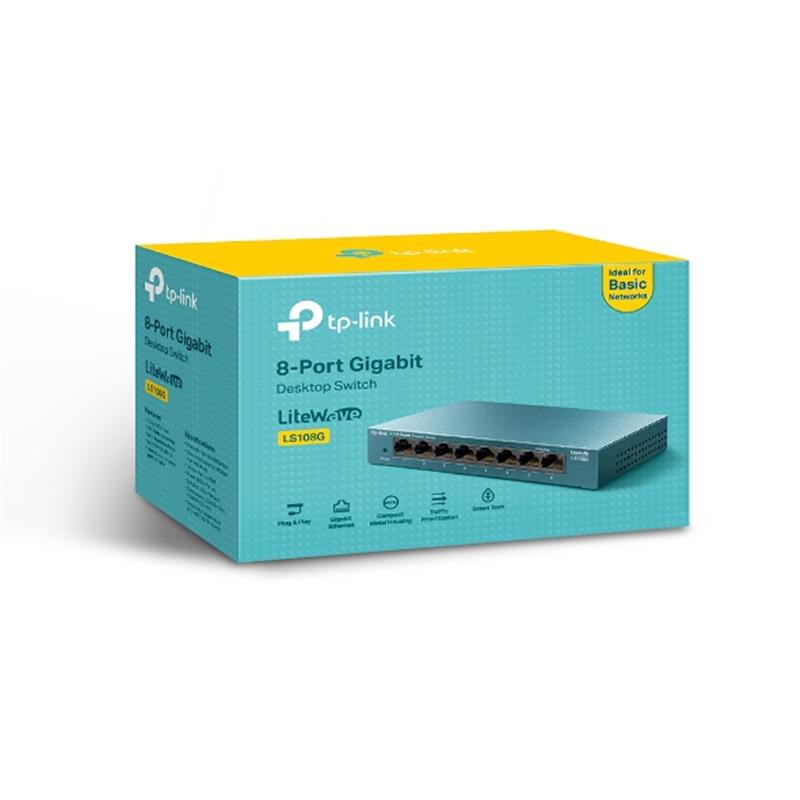 Комутатор TP-Link LS108G