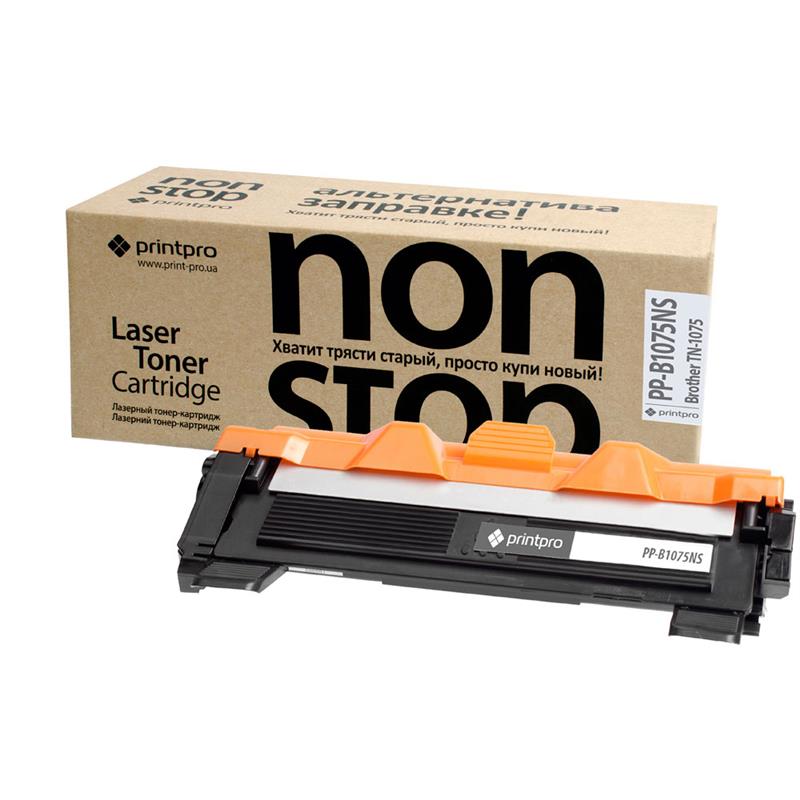 Картридж PrintPro NonStop (PP-B1075NS) Brother HL-1112R/DCP-1510/MF-1810 (TN1075)