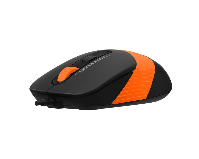 Миша A4Tech FM10S Orange/Black USB