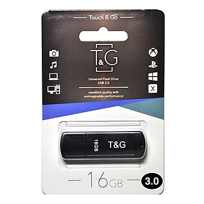 USB-флеш-накопитель T&G 011 Classic 16GB USB 3.0 чорний