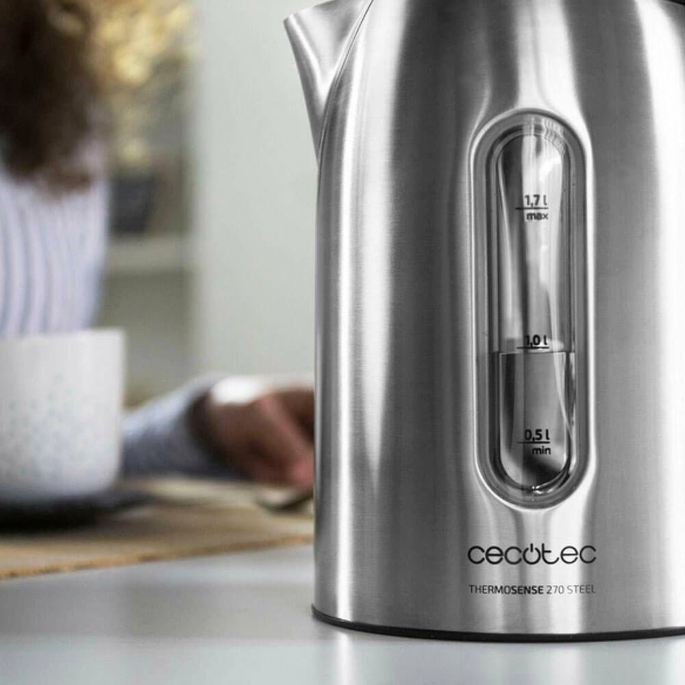 фото Електрочайник Cecotec ThermoSense 270 Steel (01514)
