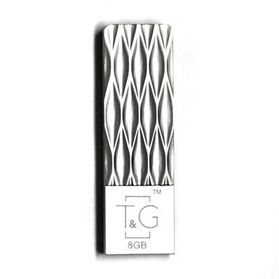 Флеш-накопичувач USB 8GB T&G 103 Metal Series Silver (TG103-8G)