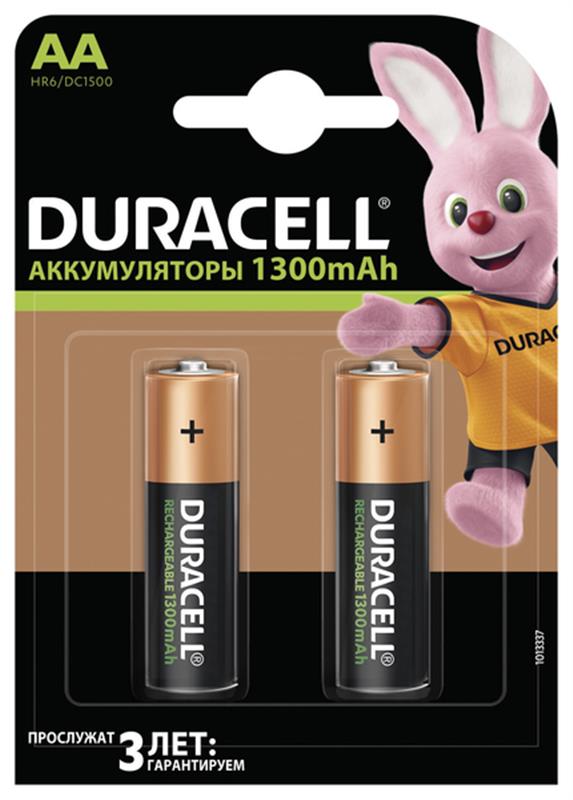 Акумулятор Duracell DC1500 Ni-MH AA/HR06 1300 mAh BL 2шт