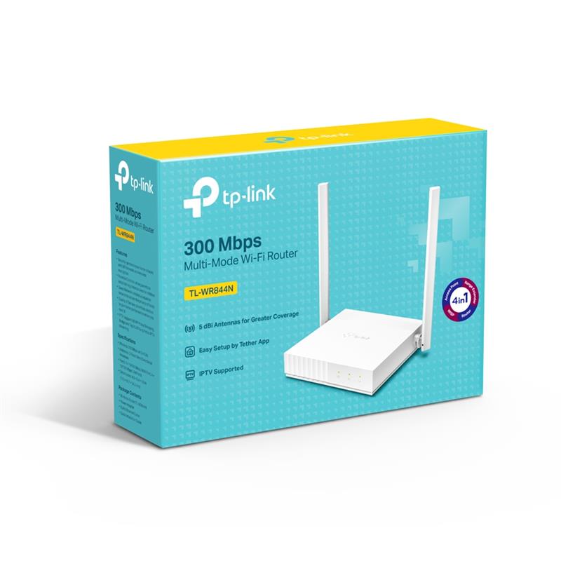 Бездротовий маршрутизатор TP-Link TL-WR844N