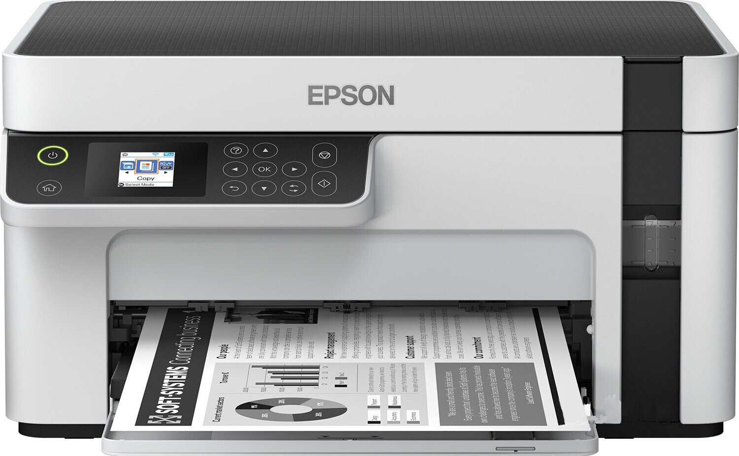 Багатофункційний пристрій А4 Epson M2120 Фабрика друку з WI-FI (C11CJ18404)