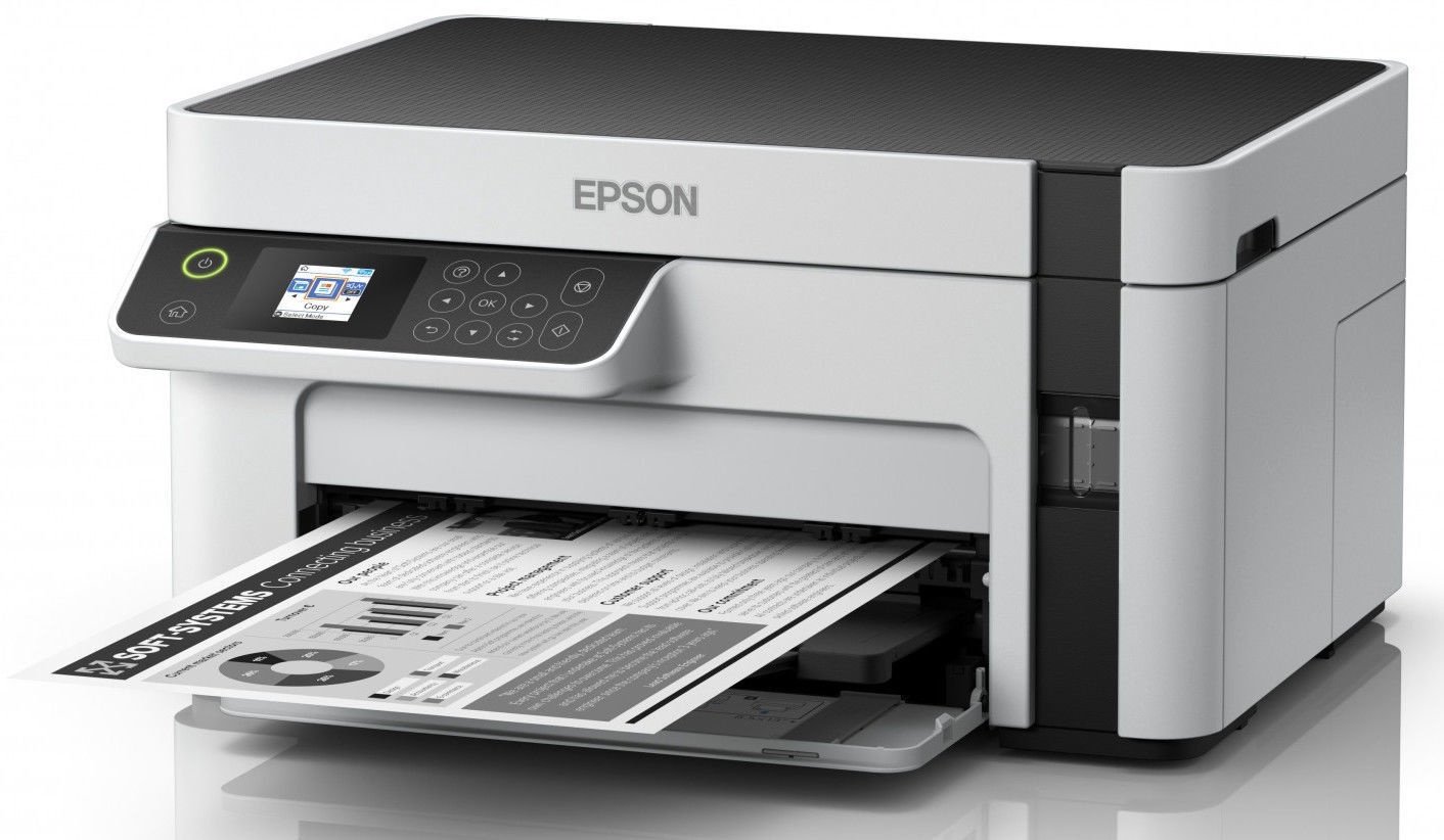 Багатофункційний пристрій А4 Epson M2120 Фабрика друку з WI-FI (C11CJ18404)