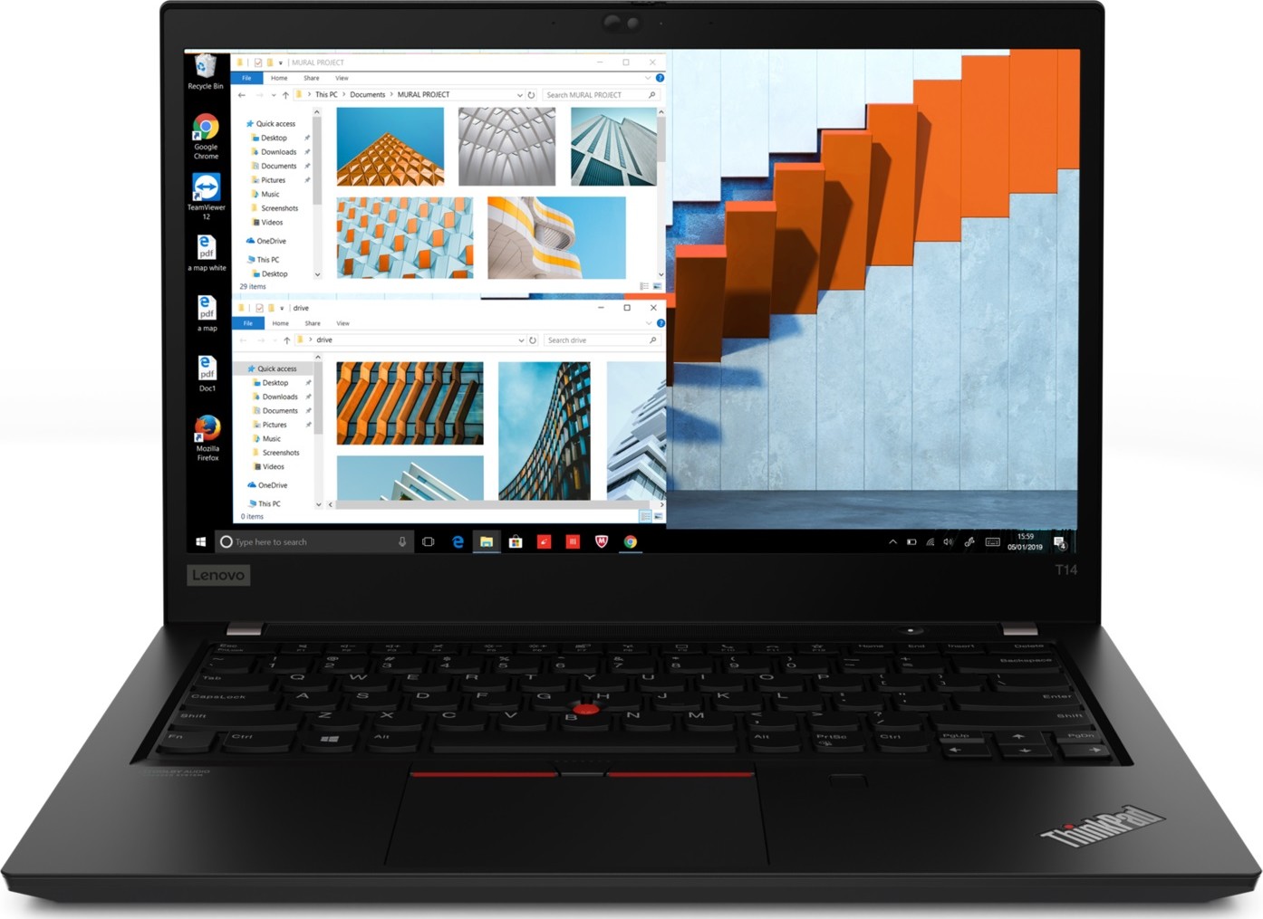 Ноутбук Lenovo ThinkPad T14 (20W1S6RA00) Black