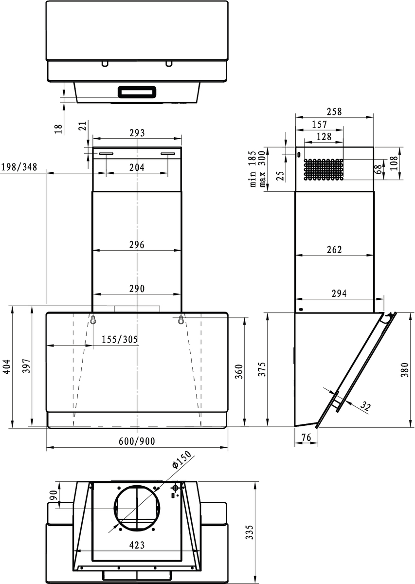 Витяжка Gorenje WHI649EXBG