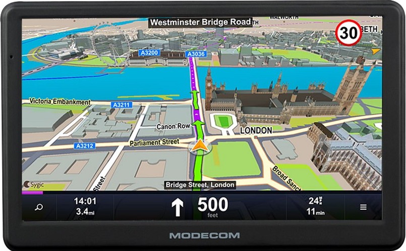 Авто GPS-Навигатор Modecom Device FreeWAY SX 7.1 MapFactor (NAV-FREEWA