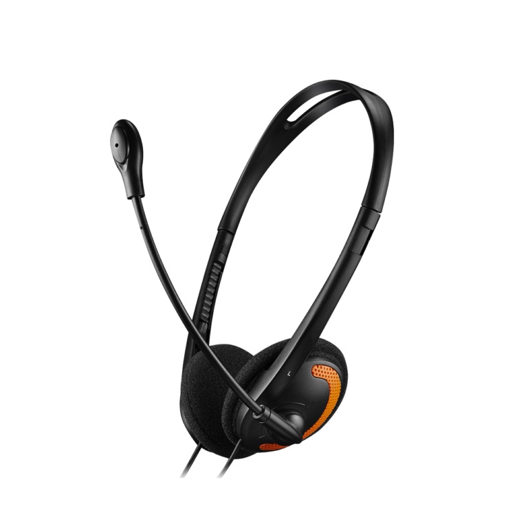 Гарнітура Canyon CNS-CHS01BO Black/Orange