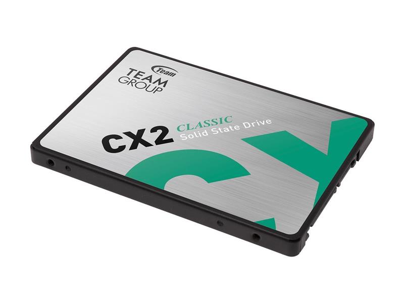 Накопичувач SSD   256GB Team CX2 2.5" SATAIII 3D TLC (T253X6256G0C101)