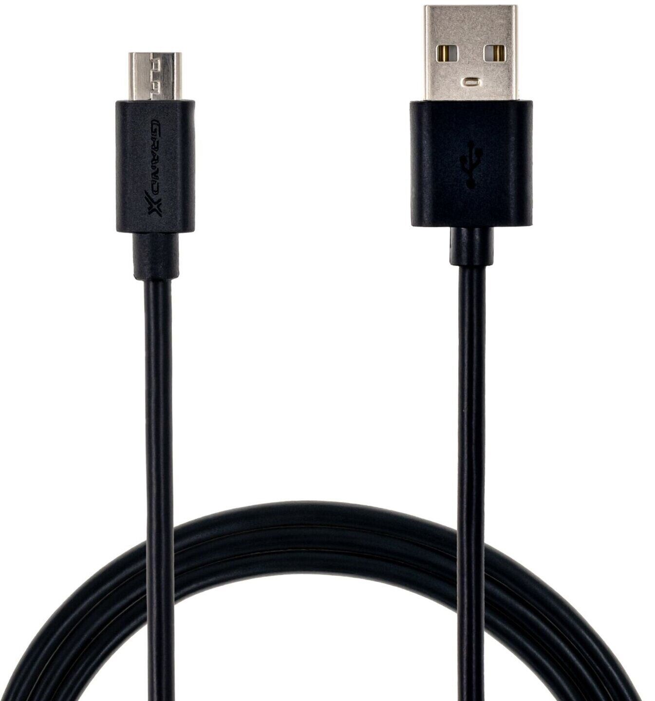 Кабель Grand-X USB - micro USB (M/M), Cu, 2.5 м, Black (PM025B)