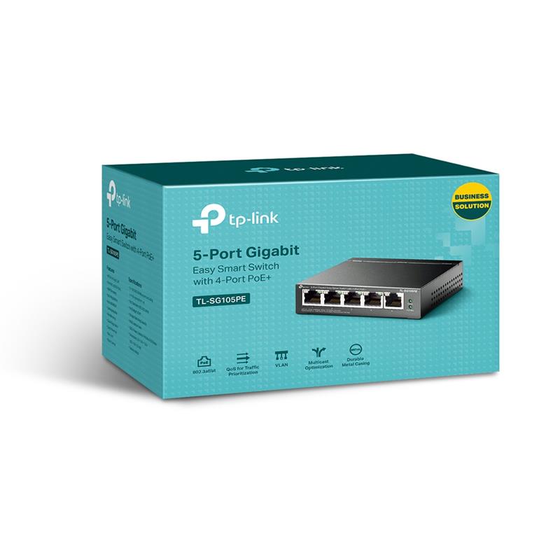 Комутатор TP-Link TL-SG105PE