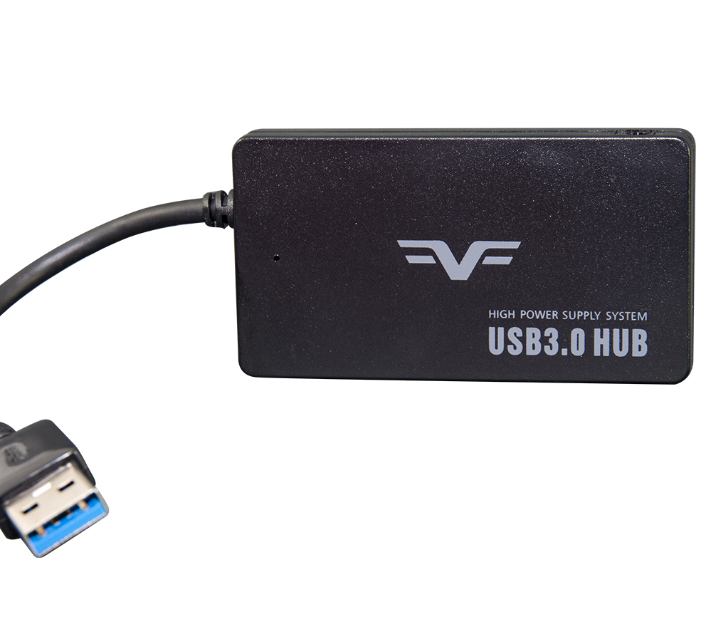 Концентратор USB 3.0 Frime 4хUSB3.0 Black (FH-30510)