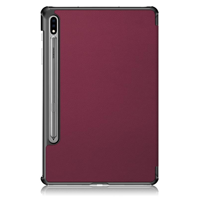 Чохол-книжка BeCover Smart для Samsung Galaxy Tab S7 SM-T870/SM-T875/Tab S8 SM-X700/SM-X706 Red Wine (705224)