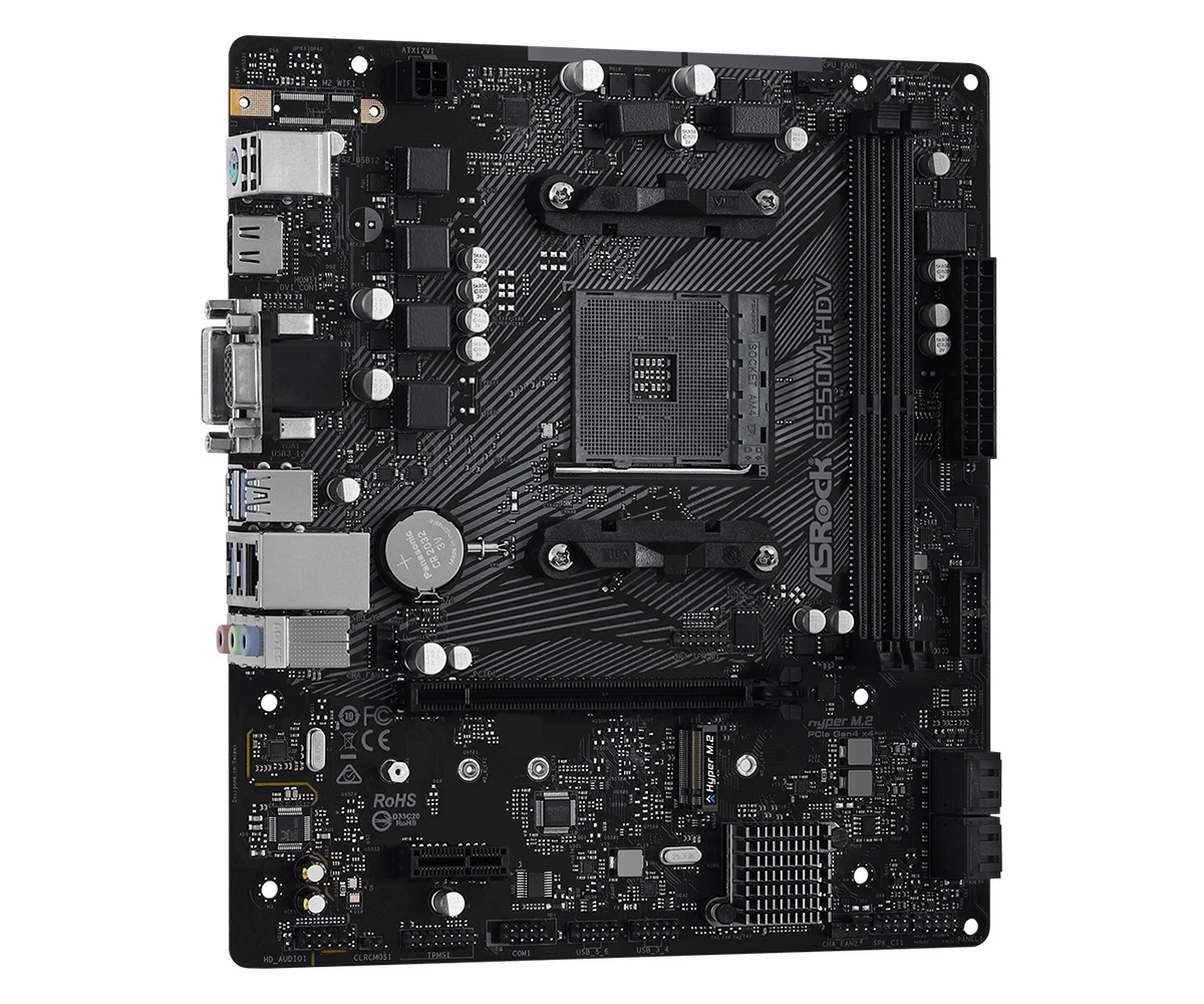 Материнська плата ASRock B550M-HDV Socket AM4