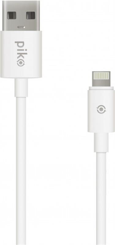 Кабель Piko CB-UL12 USB - Lightning (M/M), 2 м, White (1283126493867)