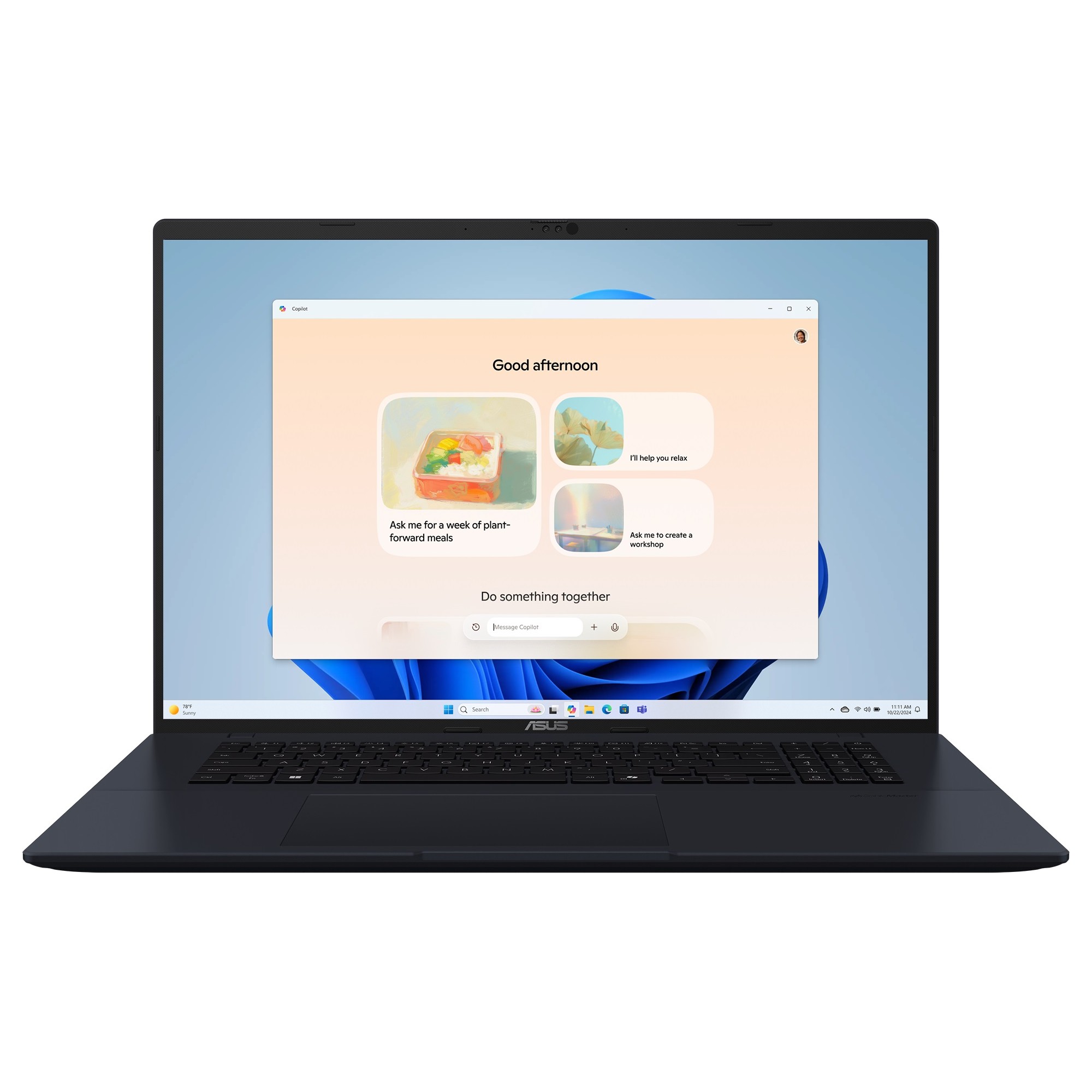 Ноутбук Asus Vivobook 18 M1807GA-S8004W(90NB17Y1-M00070) Quiet Blue