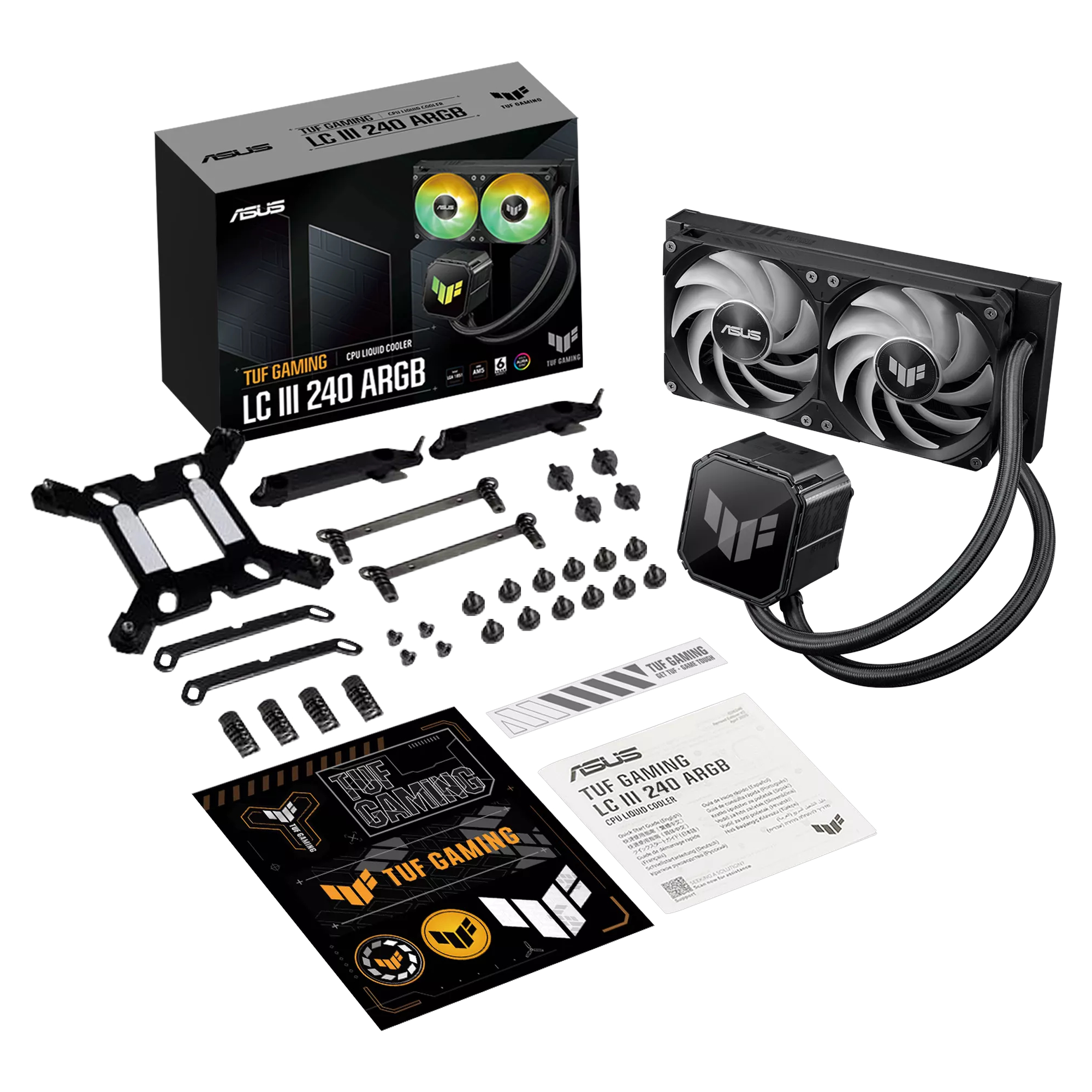 Система водяного охолодження Asus TUF Gaming LC III 240 ARGB (90RC01J1-B0EAY0) Система водяного охолодження Asus TUF Gaming LC III 240 ARGB (90RC01J1-B0EAY0)